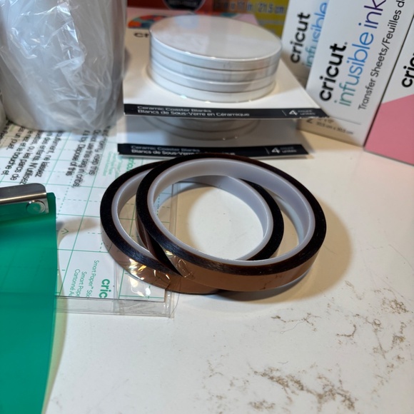 Cricut heat transfer ink, mugs, pens, paper, coasters, rubber sublimation - Picture 10 of 17